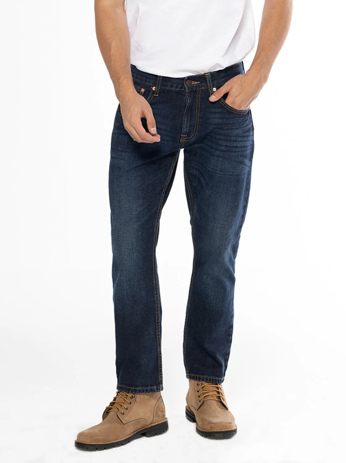 Jag Men's Low & Lean Jeans in Classic Dark