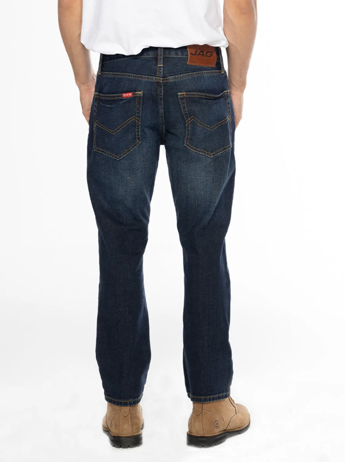 Jag Men's Low & Lean Jeans in Classic Dark