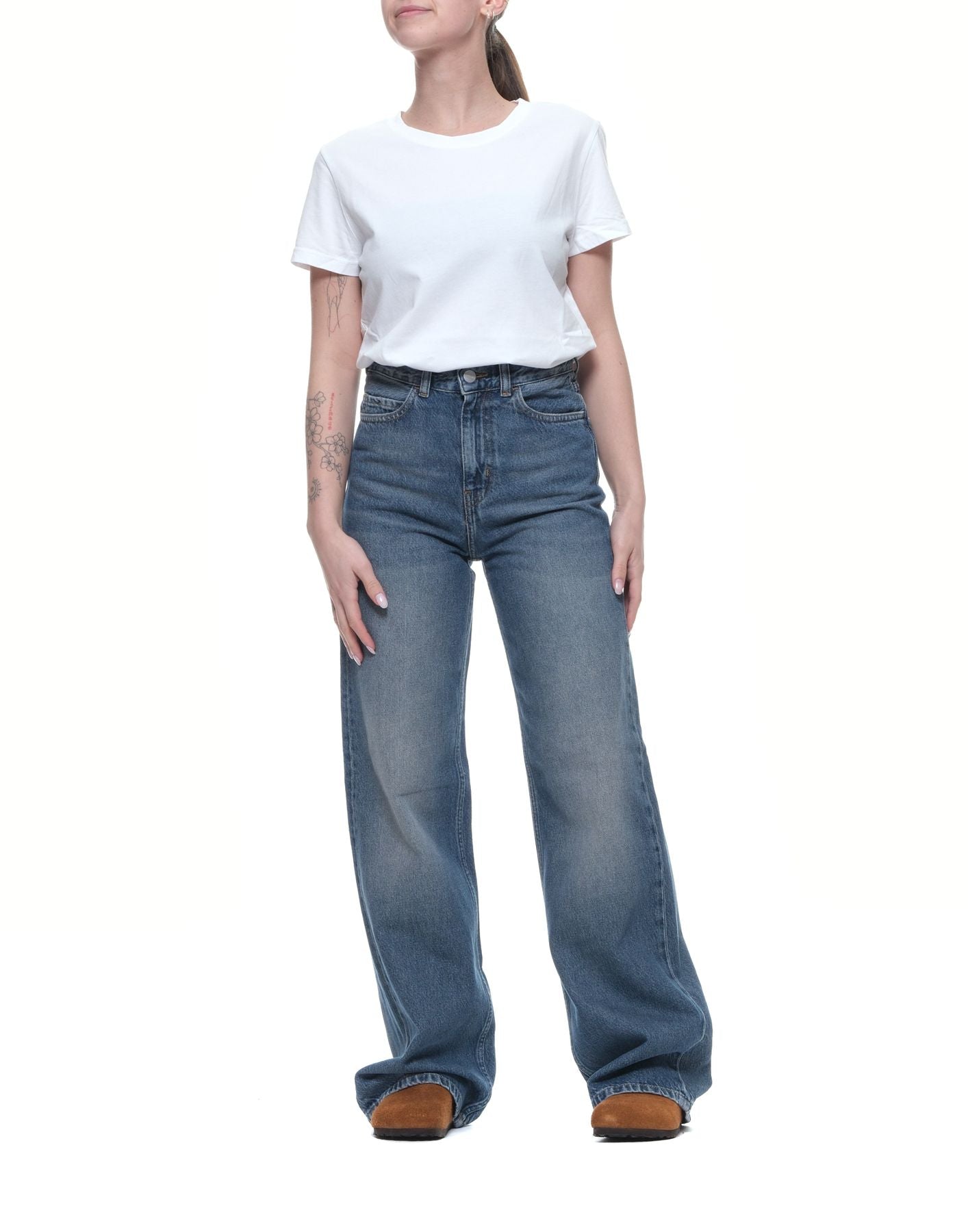 Jeans for woman I030497 BLUE DARK CARHARTT WIP