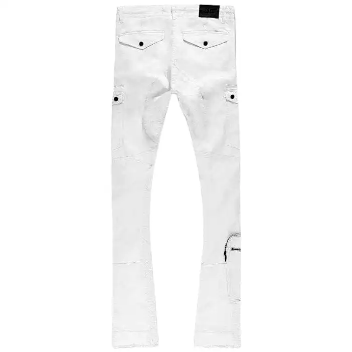 Jordan Craig Martin Stacked Aviation Cargo Pants (Bone) JTF220