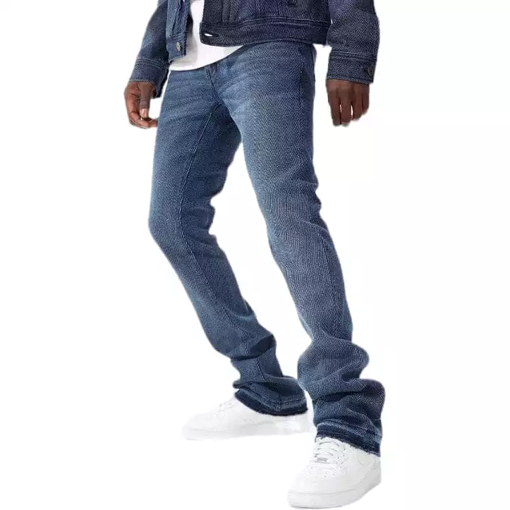 Jordan Craig Martin Stacked Cavalry Denim (Imperial Blue) JTF359