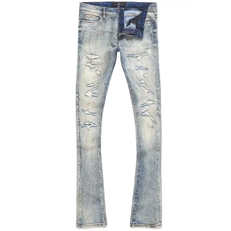 Jordan Craig Martin Stacked Crouching Tiger Denim (Desert Storm) JTF91628