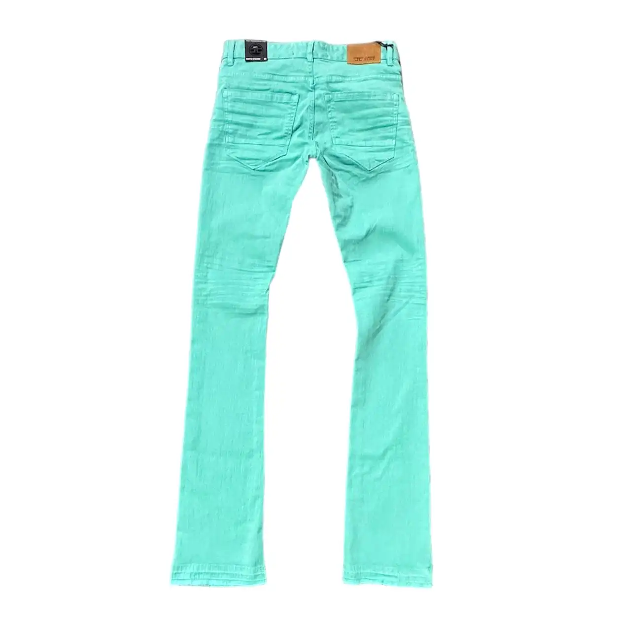 Jordan Craig Martin Stacked Denim Pants (Mint) JTF956