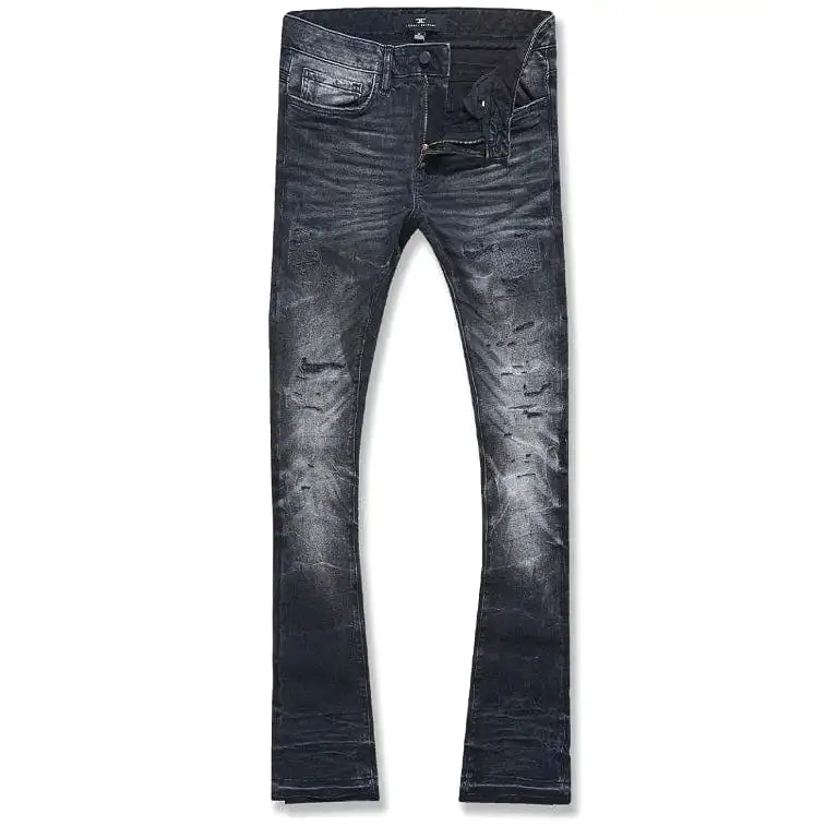 Jordan Craig Martin Stacked Desperado Denim Jean (Black Shadow) JTF351R