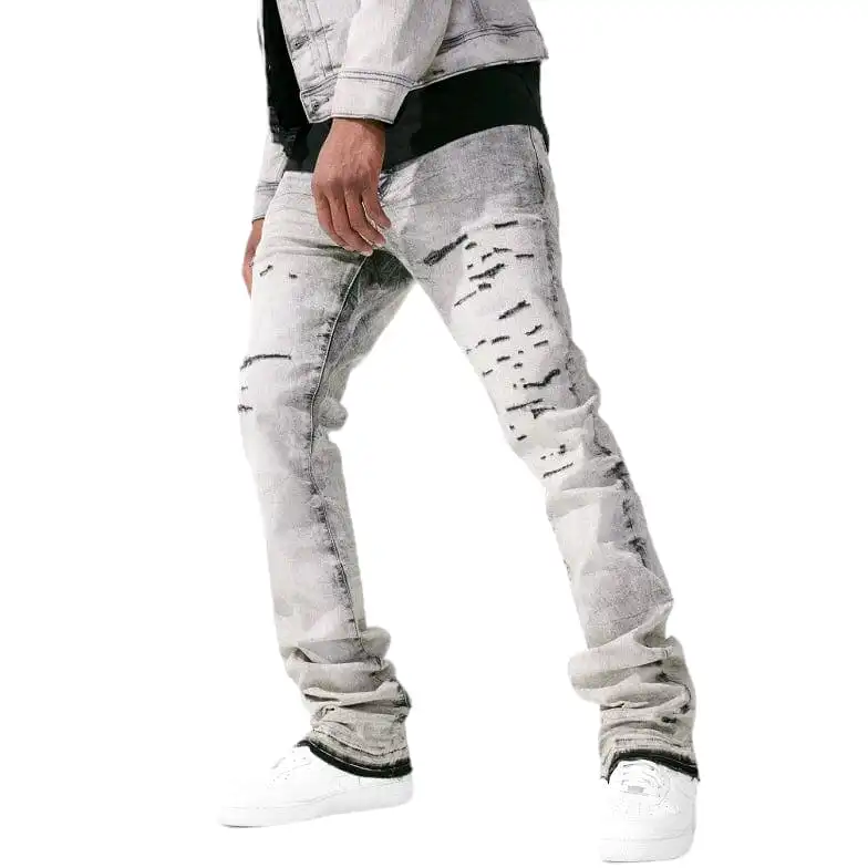 Jordan Craig Martin Stacked Desperado Denim Jean (Bone White) JTF351R