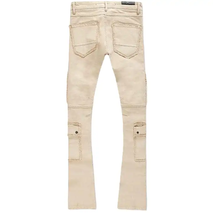 Jordan Craig Martin Stacked El Dorado Cargo Pants (Khaki) JTF218