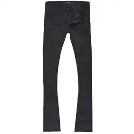 Jordan Craig Martin Stacked Gaucho Denim (Black) JTF1152