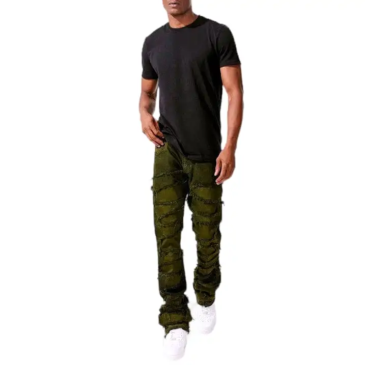 Jordan Craig Martin Stacked Oasis Denim (Olive) JTF1131