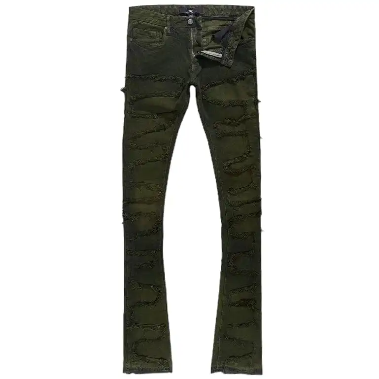 Jordan Craig Martin Stacked Oasis Denim (Olive) JTF1131