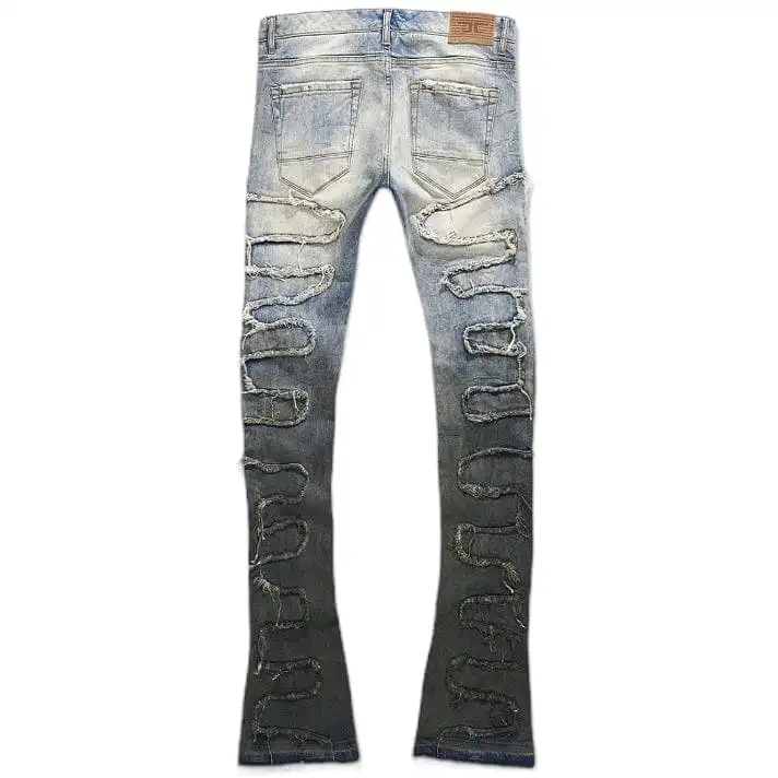 Jordan Craig Martin Stacked Python Denim (Sunset) JTF1130