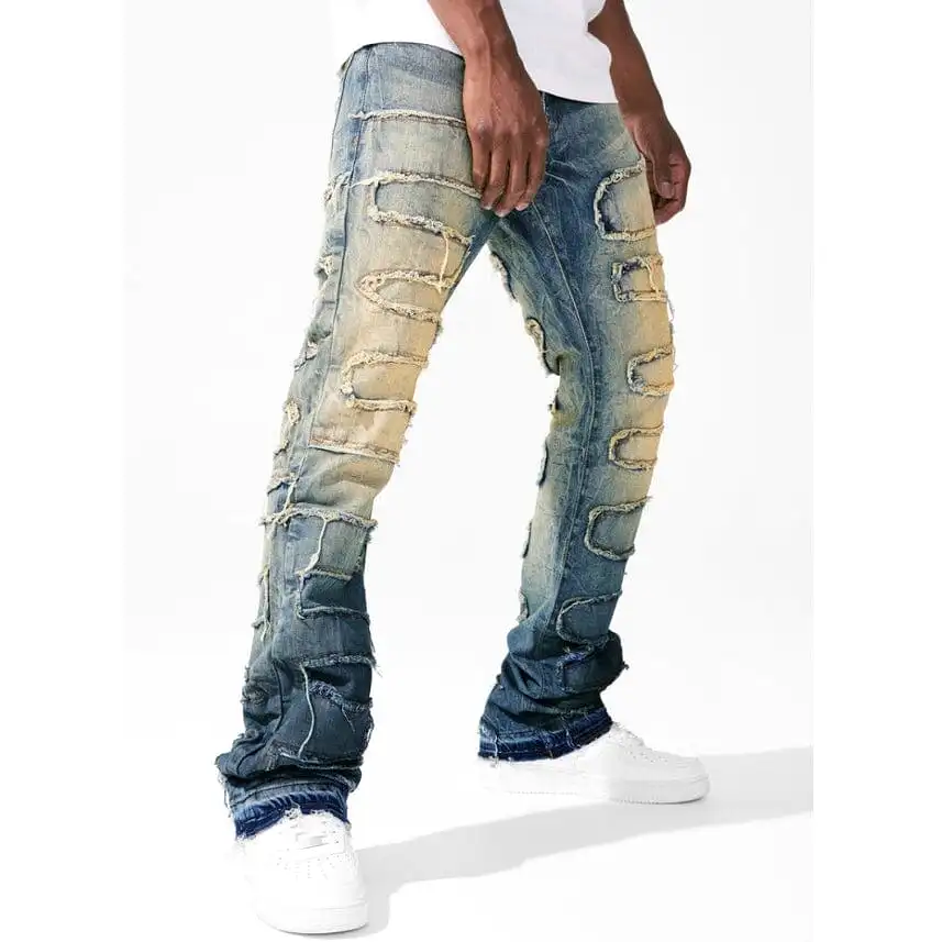 Jordan Craig Martin Stacked Python Denim (Vintage) JTF1130