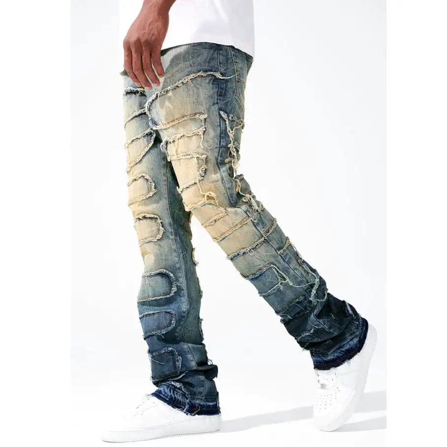 Jordan Craig Martin Stacked Python Denim (Vintage) JTF1130