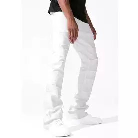 Jordan Craig Martin Stacked Python Denim (White) JTF1130A