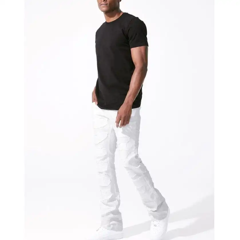 Jordan Craig Martin Stacked Python Denim (White) JTF1130A