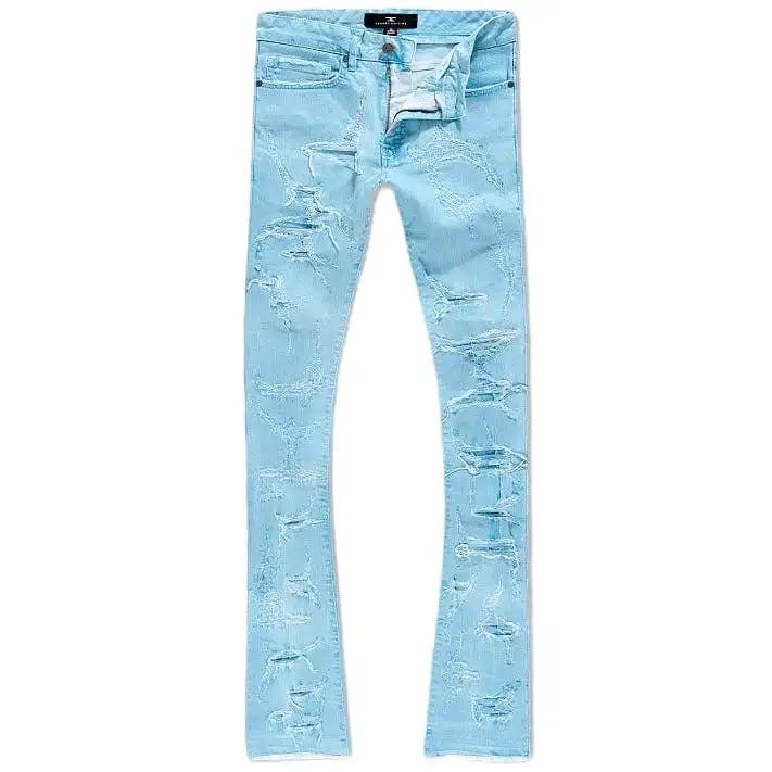 Jordan Craig Martin Stacked Santorini Denim (Sky Blue) JTF1178