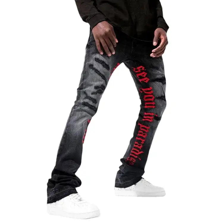 Jordan Craig Martin Stacked See You In Paradise Denim (Black Shadow) JTF1154