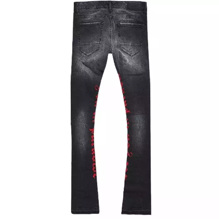 Jordan Craig Martin Stacked See You In Paradise Denim (Black Shadow) JTF1154