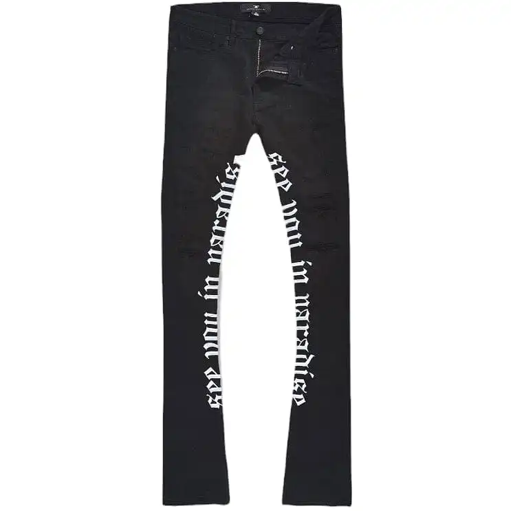 Jordan Craig Martin Stacked See You In Paradise Denim (Jet Black) JTF1154A