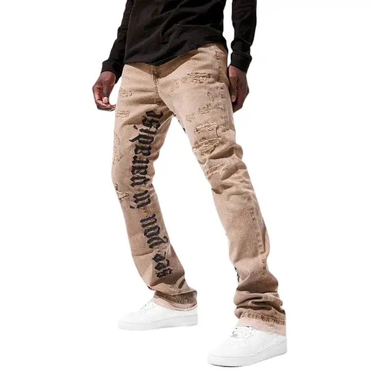 Jordan Craig Martin Stacked See You In Paradise Denim (Khaki) JTF1154A