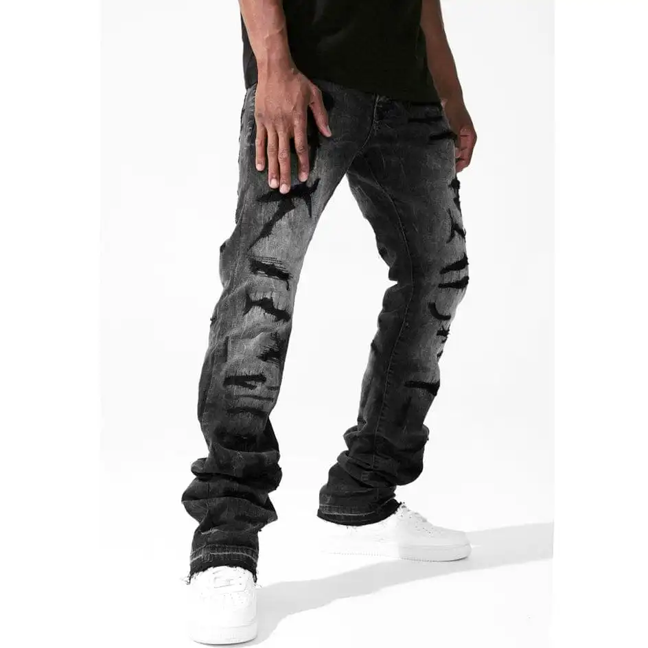 Jordan Craig Martin Stacked Wolverine Denim (Black Shadow) JTF1134