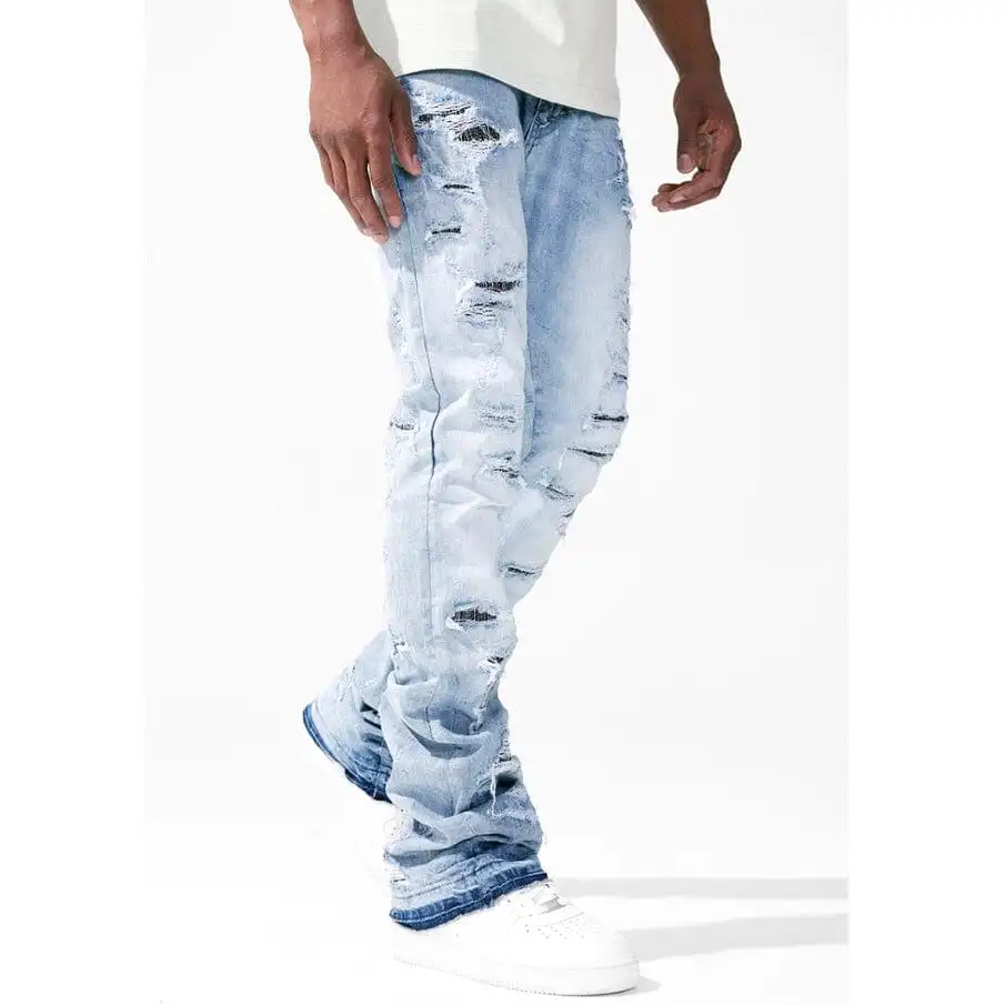 Jordan Craig Martin Stacked Wolverine Denim (Sky Blue) JTF1134