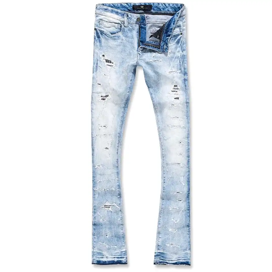 Jordan Craig Martin Stacked Wolverine Denim (Sky Blue) JTF1134