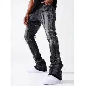 Jordan Craig Ross Stacked Brazen Denim (Industrial Black) JRF1107