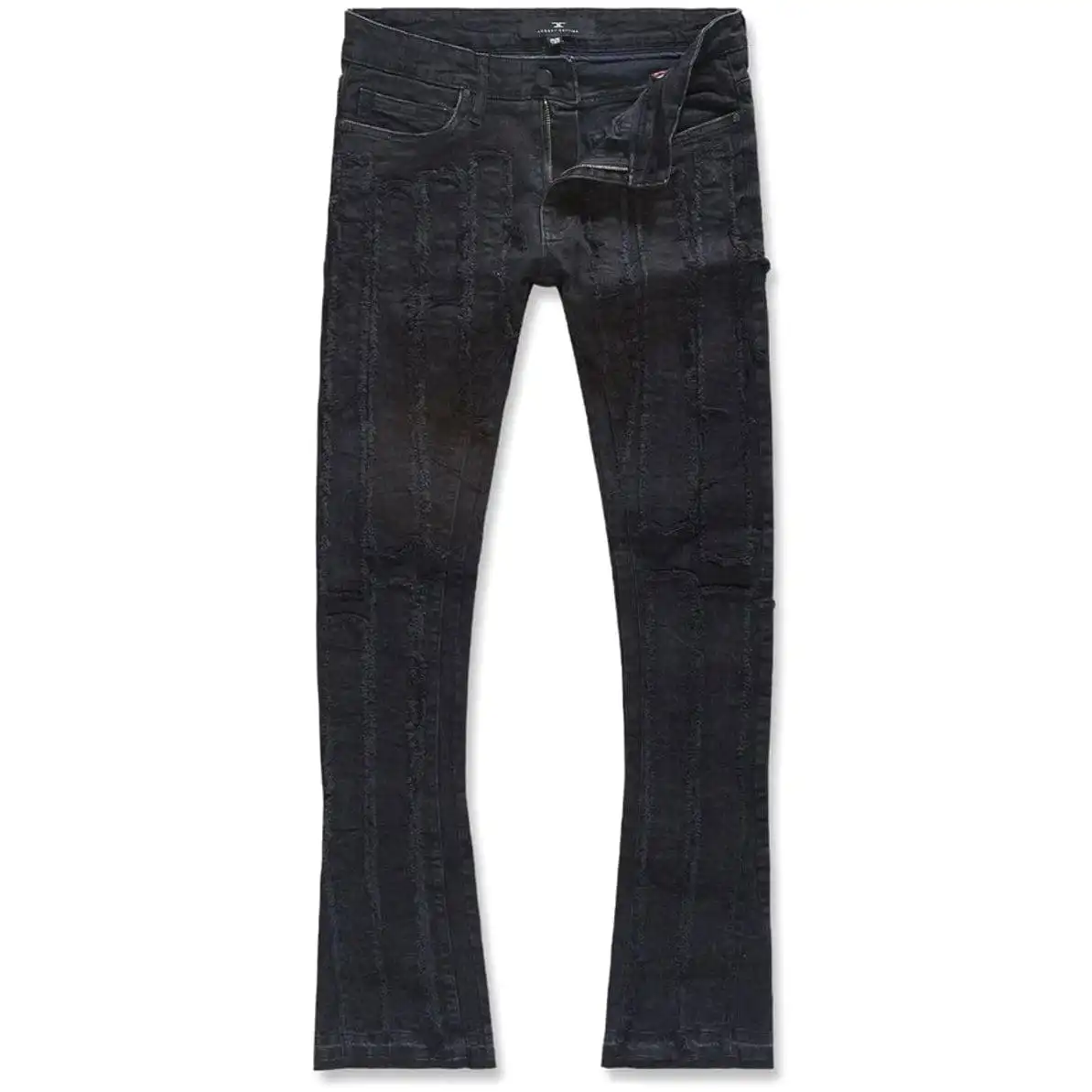 Jordan Craig Ross Stacked Brazen Denim (Jet Black) JRF1107