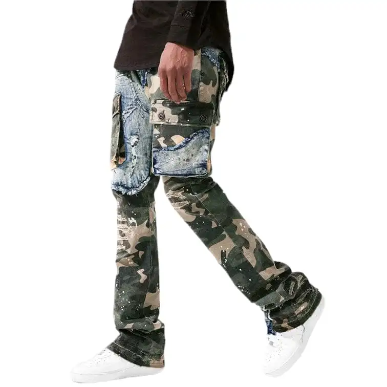 Jordan Craig Ross Stacked Platoon Denim (Woodland) JRF1142C