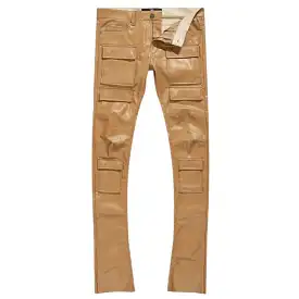 Jordan Craig Ross Stacked Thriller Cargo Pants (Mocha) - JRF1121