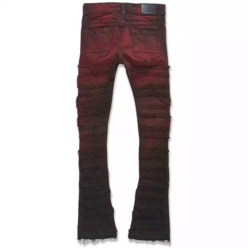 Kids Jordan Craig Stacked Oasis Denim (Magma) JTF1131K