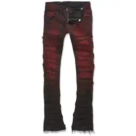 Kids Jordan Craig Stacked Oasis Denim (Magma) JTF1131K