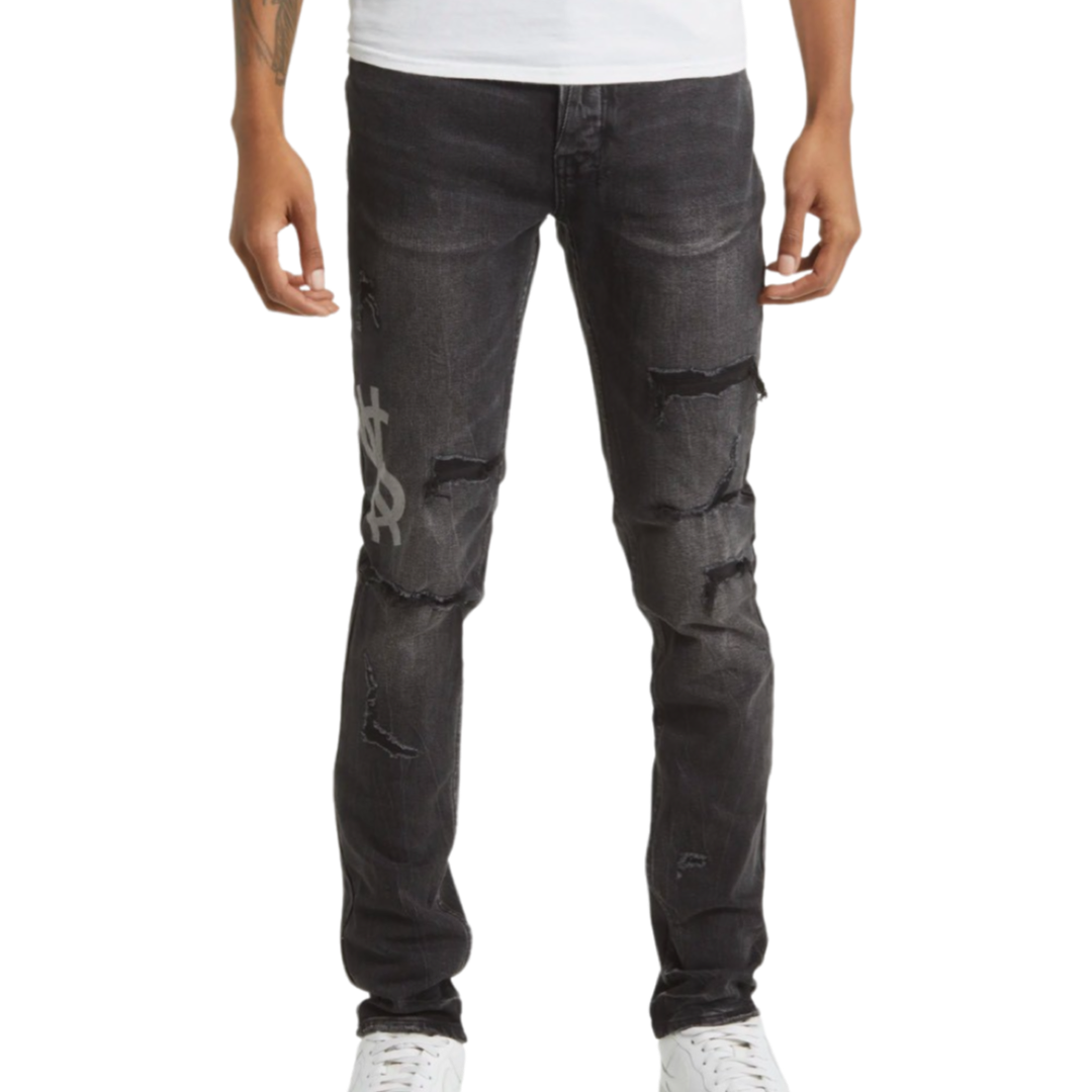 Ksubi Van Winkle Black Krush Jeans