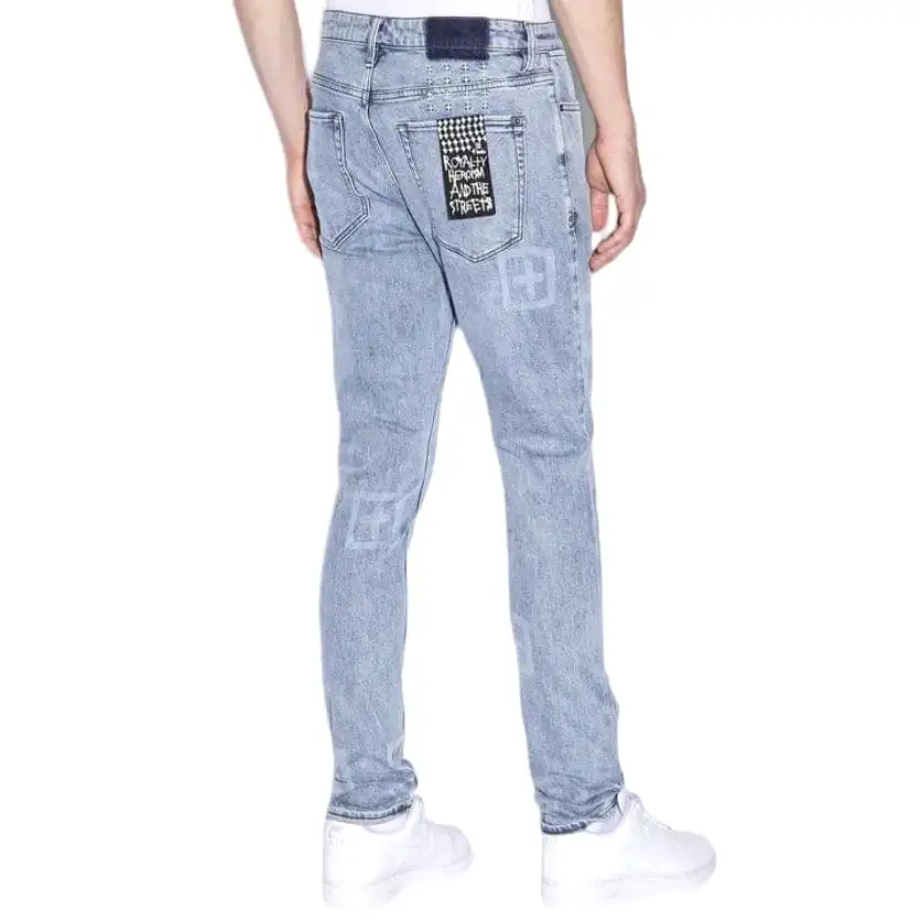 Ksubi Van Winkle Buzzed Denim (Indigo Buzzed) MPS24DJ039