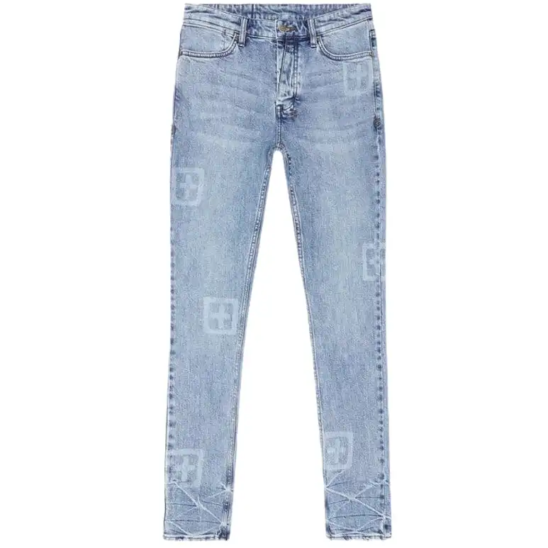 Ksubi Van Winkle Buzzed Denim (Indigo Buzzed) MPS24DJ039