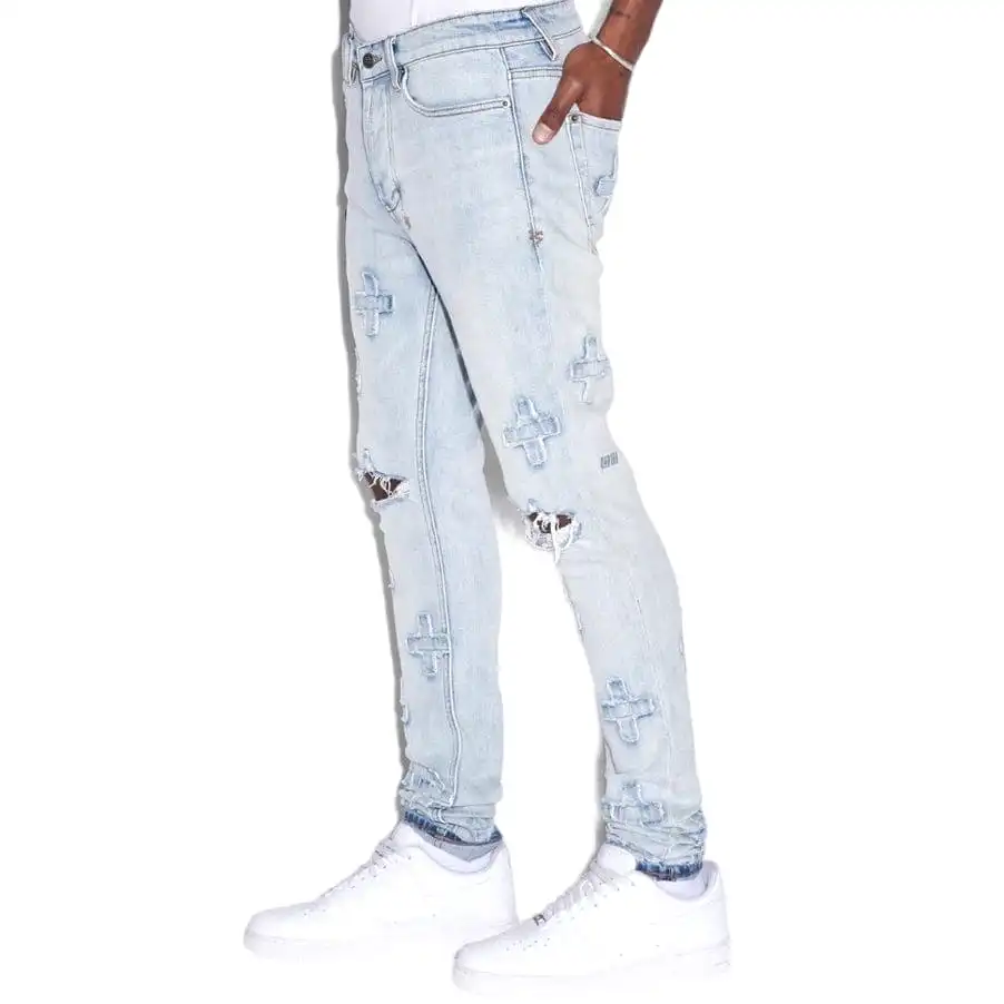 Ksubi Van Winkle Kraftwerk Denim Jean (Indigo Stone Wash) MFA23DJ024