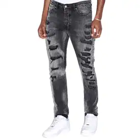 Ksubi Van Winkle Tektonik Denim (Black) MFA23DJ043