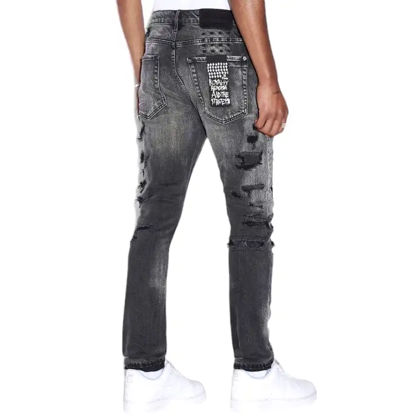 Ksubi Van Winkle Tektonik Denim (Black) MFA23DJ043