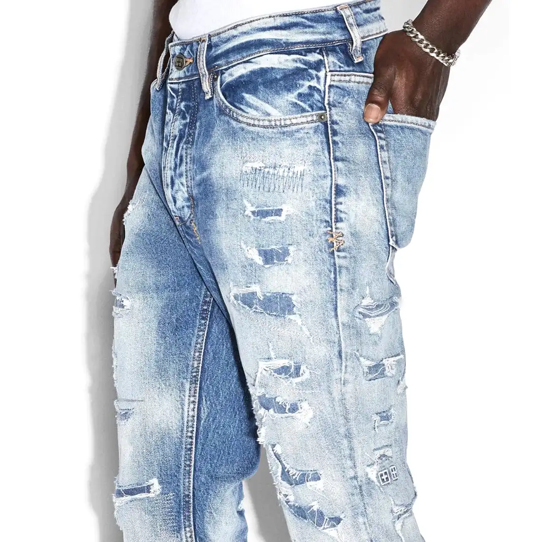 Ksubi Van Winkle Tektonik Dialled Denim (Denim) MSP23DJ008