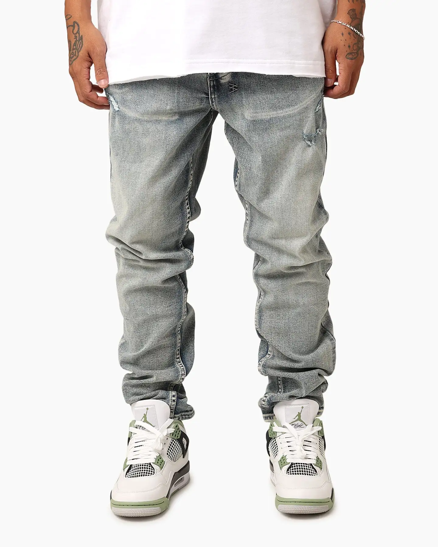 Ksubi Wolfgang Punk Gold Jeans Denim