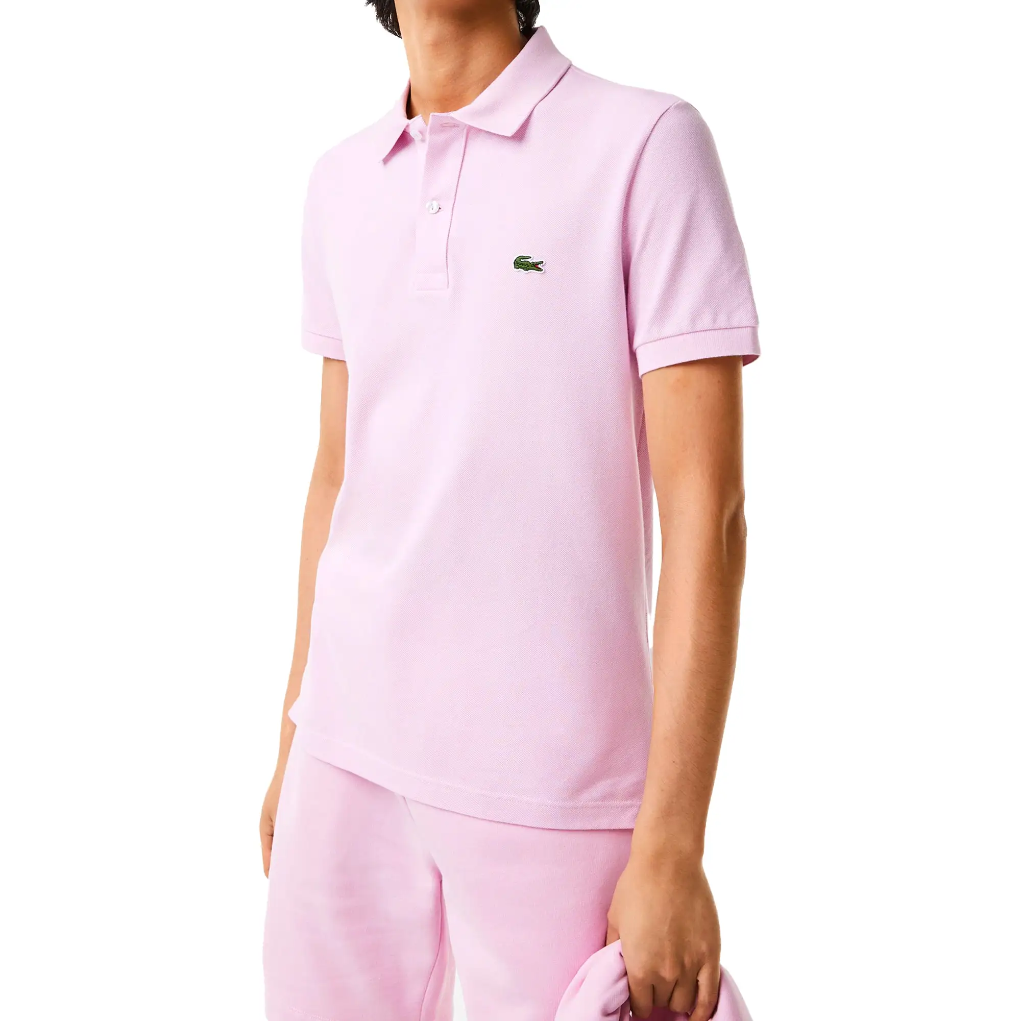 Lacoste Short Sleeved Slim Fit Polo PH4012 - Albizia Pink