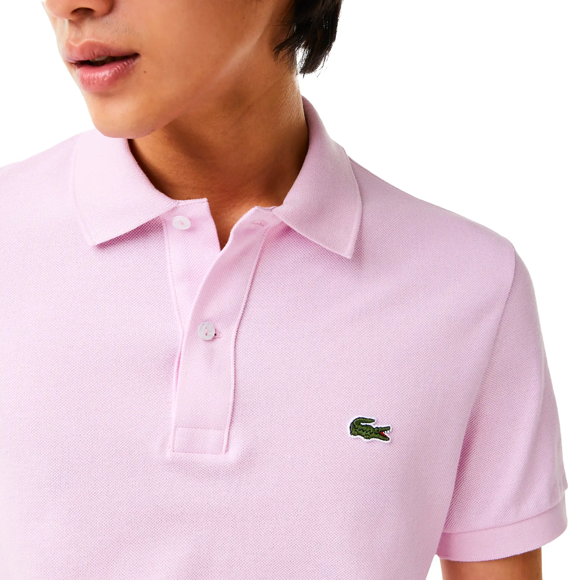 Lacoste Short Sleeved Slim Fit Polo PH4012 - Albizia Pink