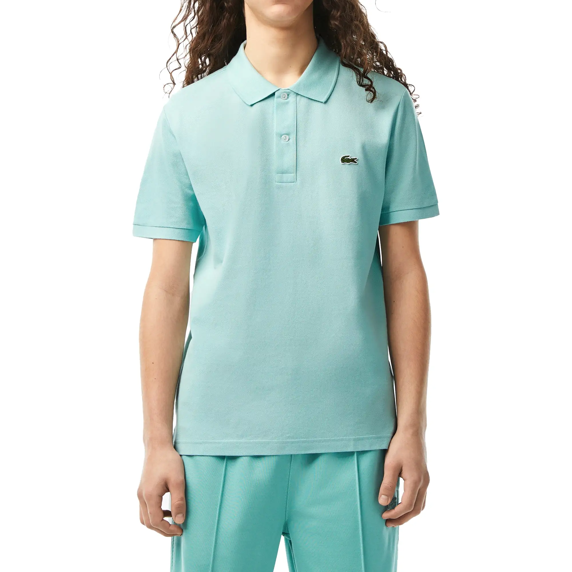 Lacoste Short Sleeved Slim Fit Polo PH4012 - Pastille Mint