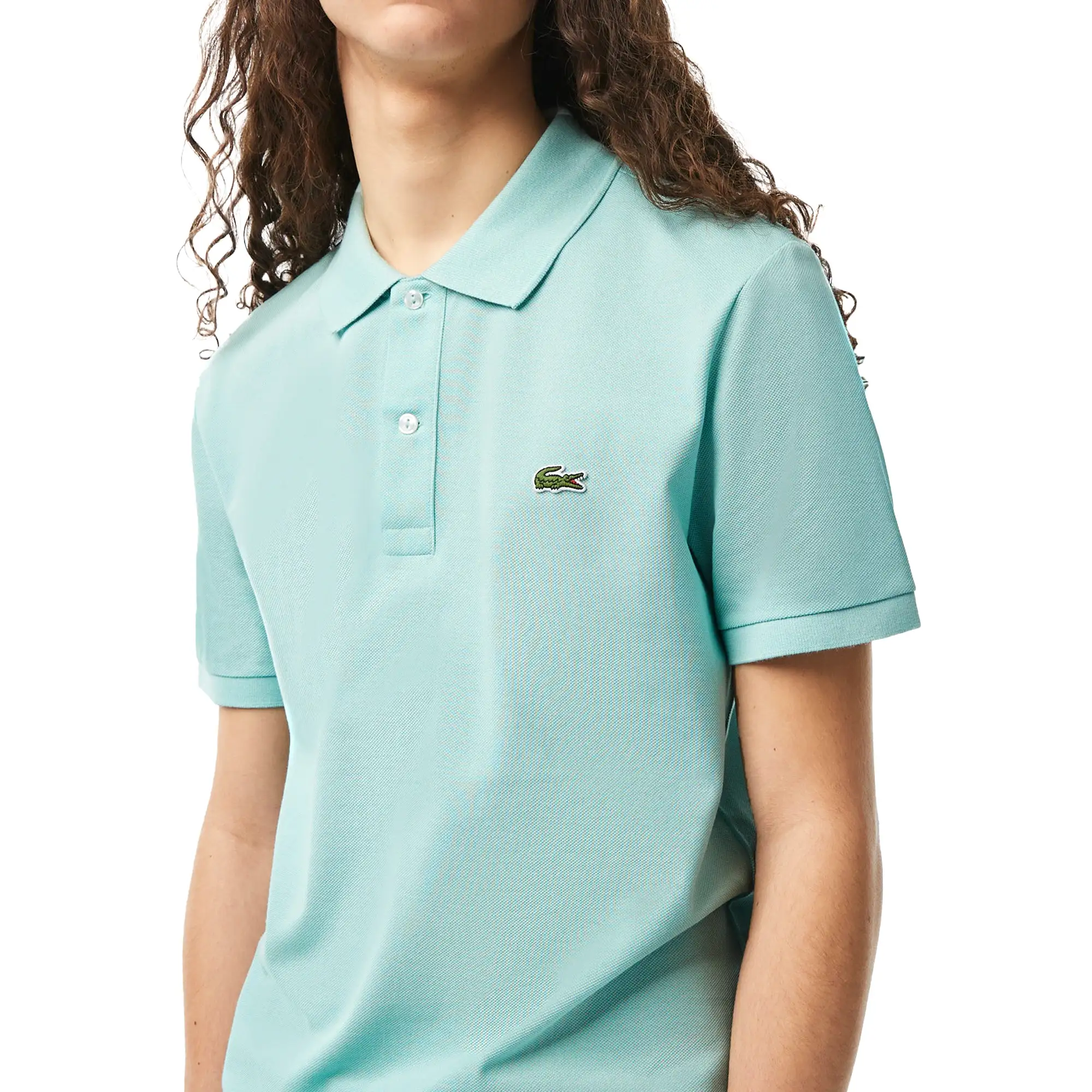 Lacoste Short Sleeved Slim Fit Polo PH4012 - Pastille Mint