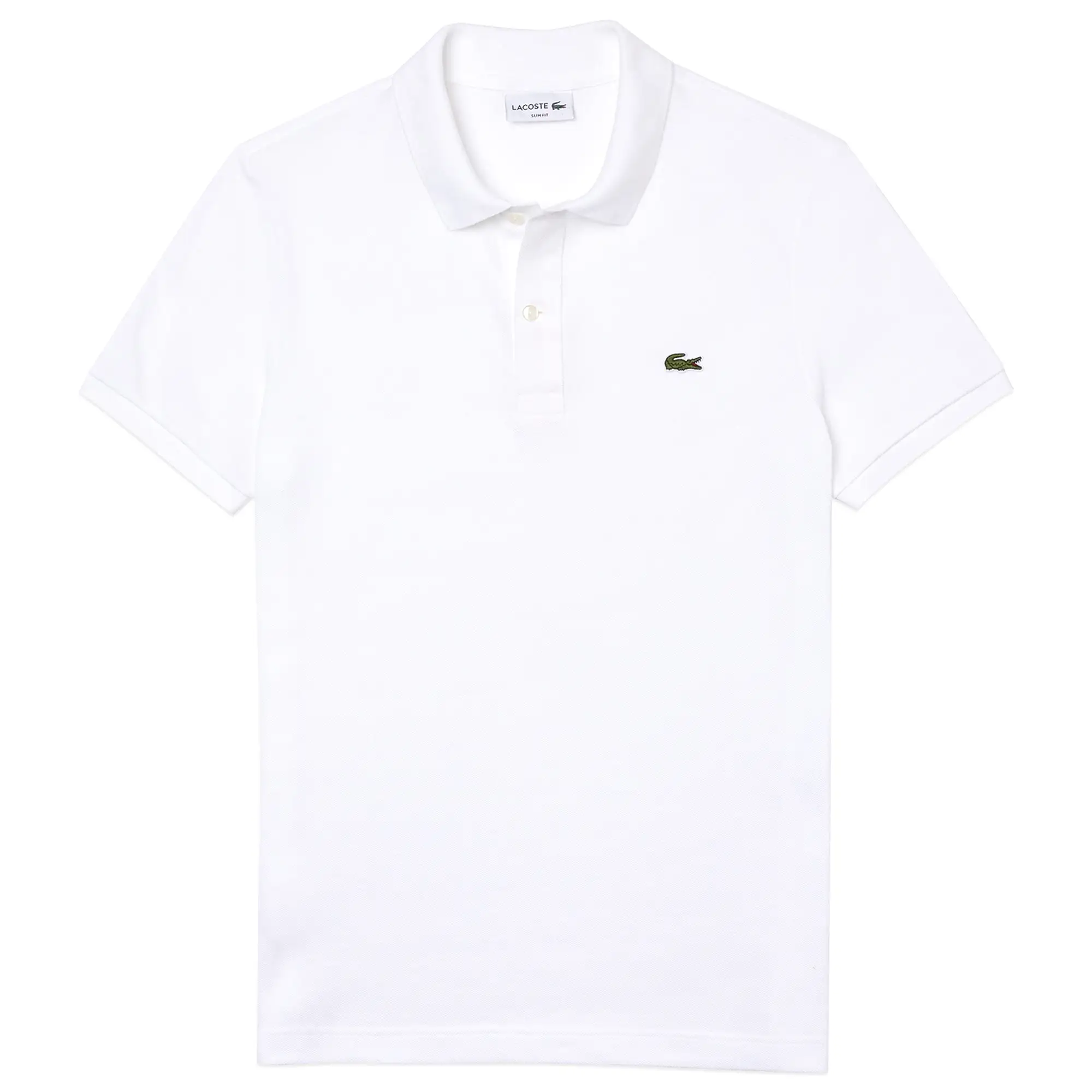 Lacoste Short Sleeved Slim Fit Polo PH4012 - White