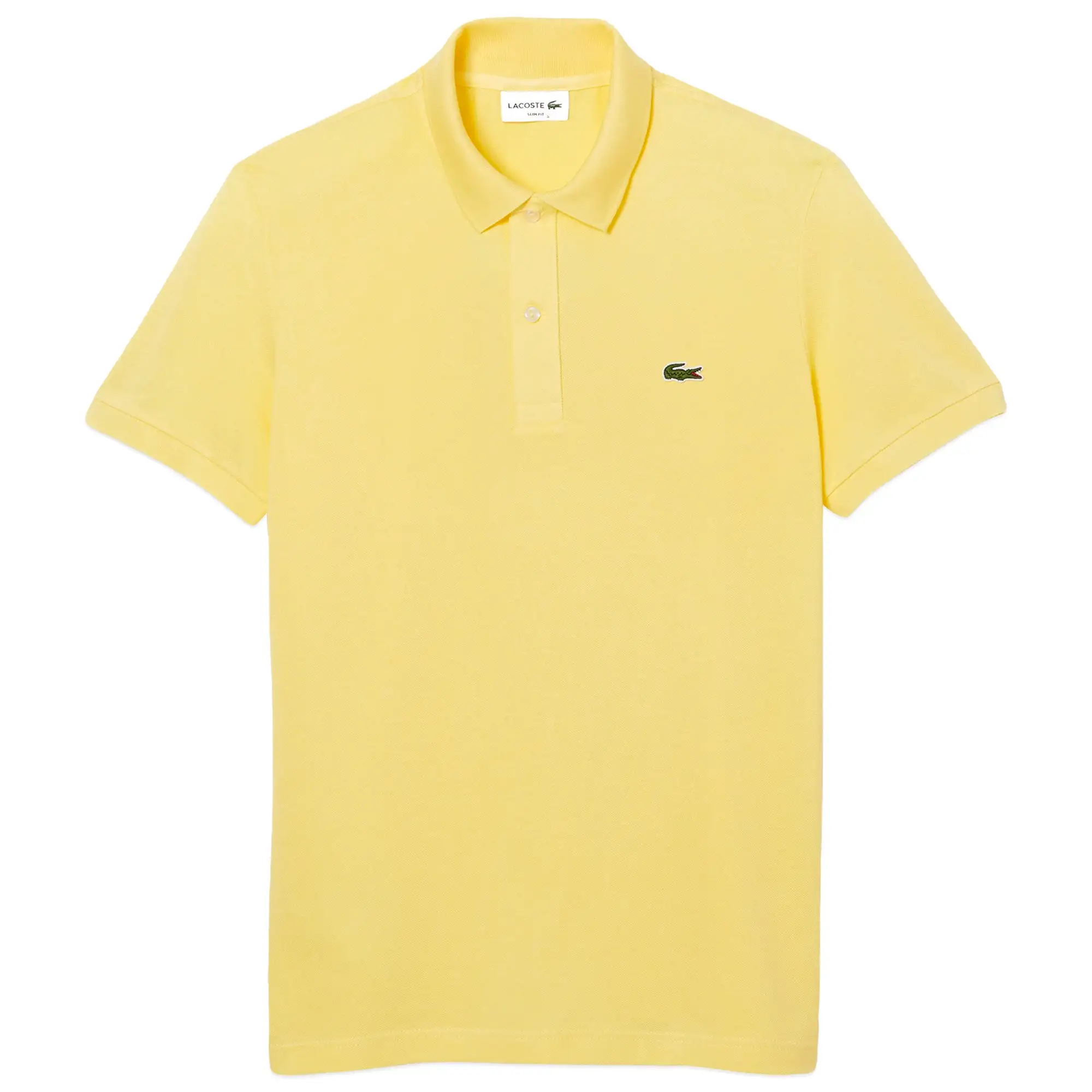 Lacoste Short Sleeved Slim Fit Polo PH4012 - Yellow