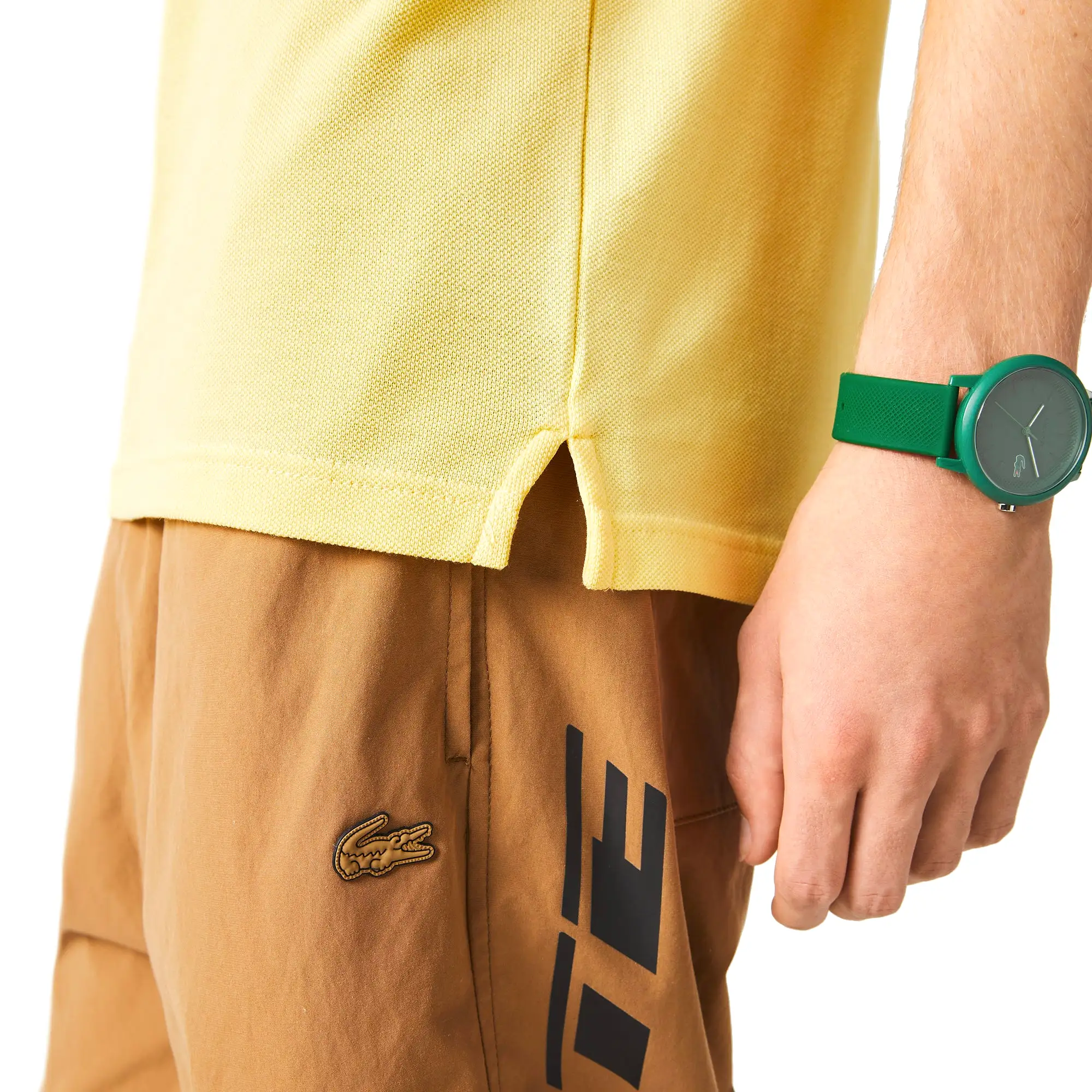 Lacoste Short Sleeved Slim Fit Polo PH4012 - Yellow