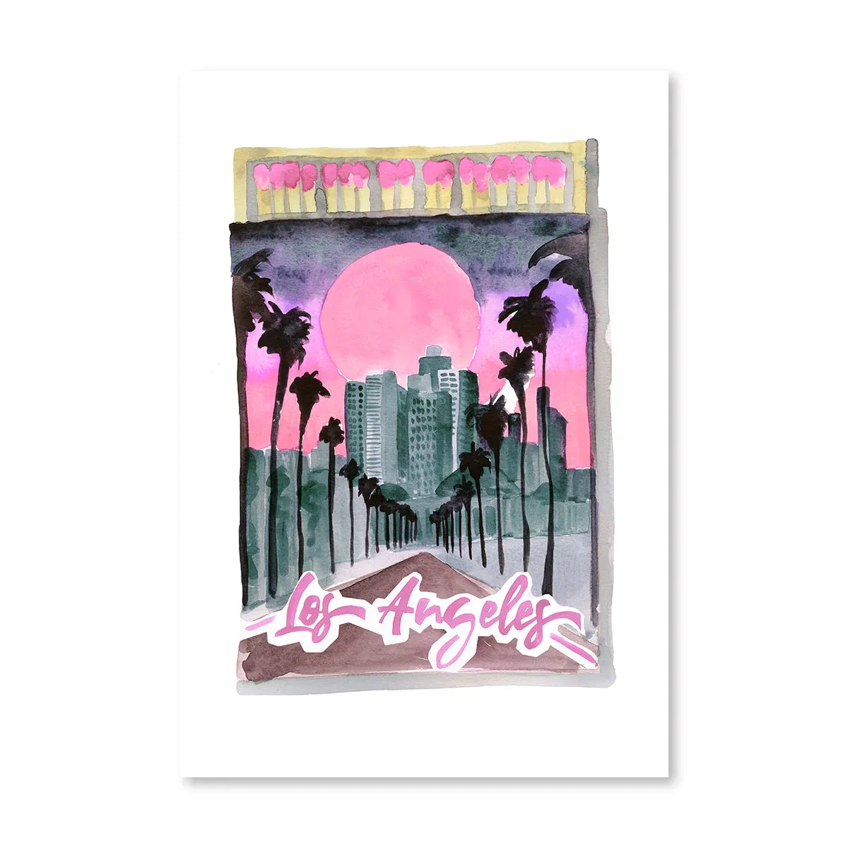 Los Angeles Matchbook