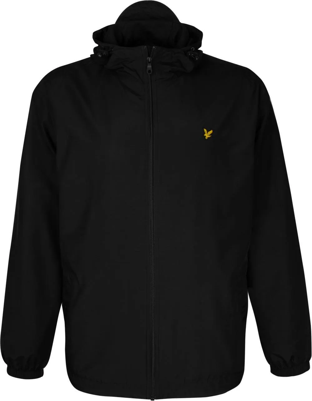 Lyle & Scott Zip Through Hooded Jacket - Jet Black