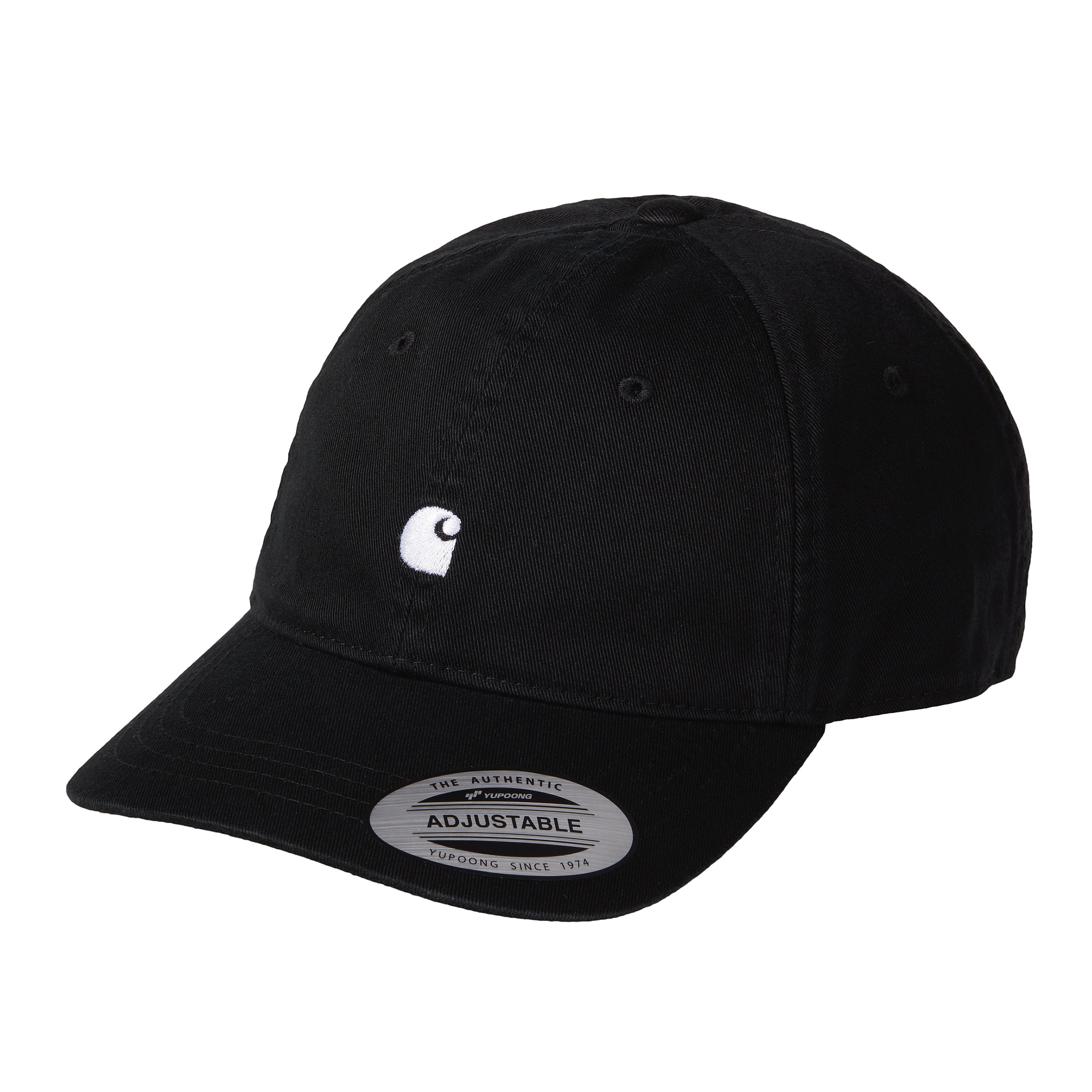 MADISON LOGO CAP BLACK / WHITE